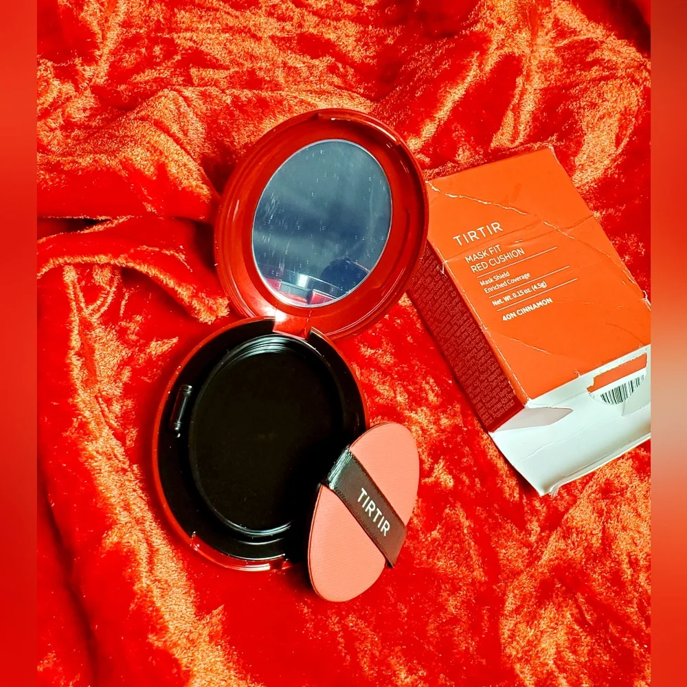 TirTir 40N Cinnamon Mask Fit Red Cushion Mask Shield Enriched Coverage .15oz